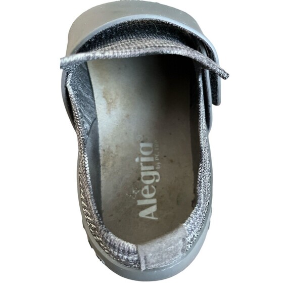 Alegria Traq QWIK SMART Walking Slip On Shoes Women Gray 37 US 6.5 QWI-5018 - Picture 7 of 8